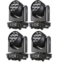 Lyre Sharpy LED Beam + Wash 7x40W 4 in1 RGBW Zoom testa mobile DMX per NightClub Dj Disco Party Bar Stage Lighting Equipment