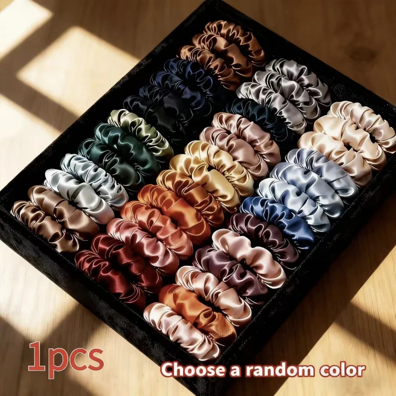 19pcs Satin Hair Scrunchies for Women - Softer Than Silk Scrunchies for Hair | Satin Scrunchies for Girls