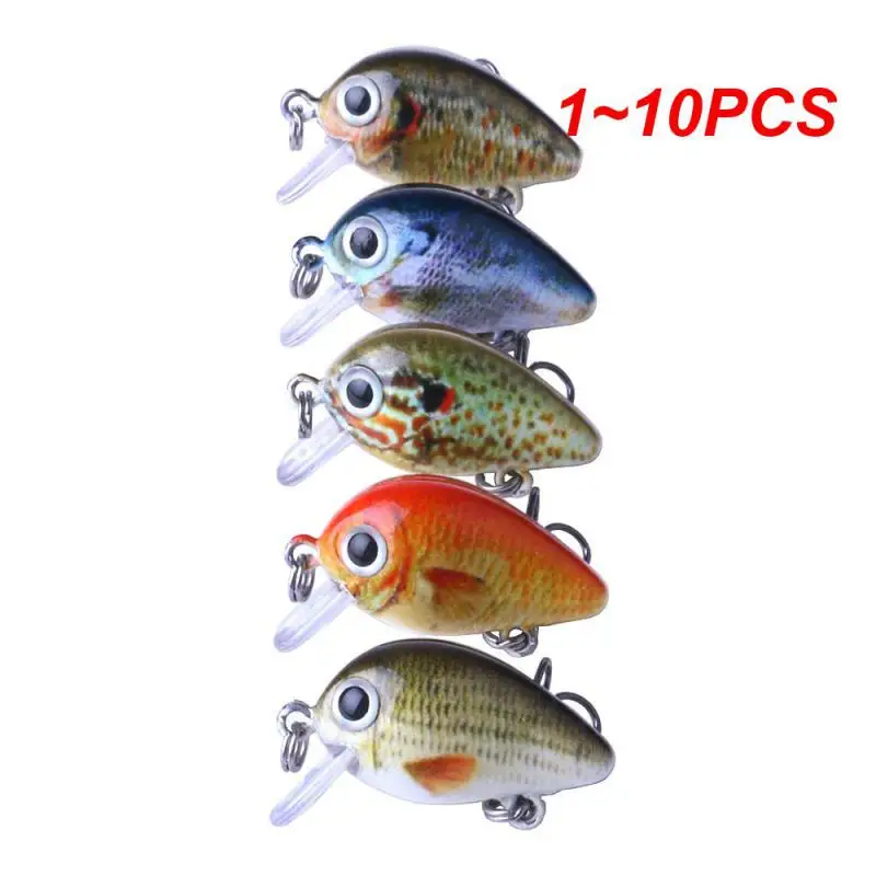 

1.5g 3cm Mini Crankbait Kit Artificial Wobblers Hard Bait Bass Trout Fishing Lure Tackle Pesca Peche Truite