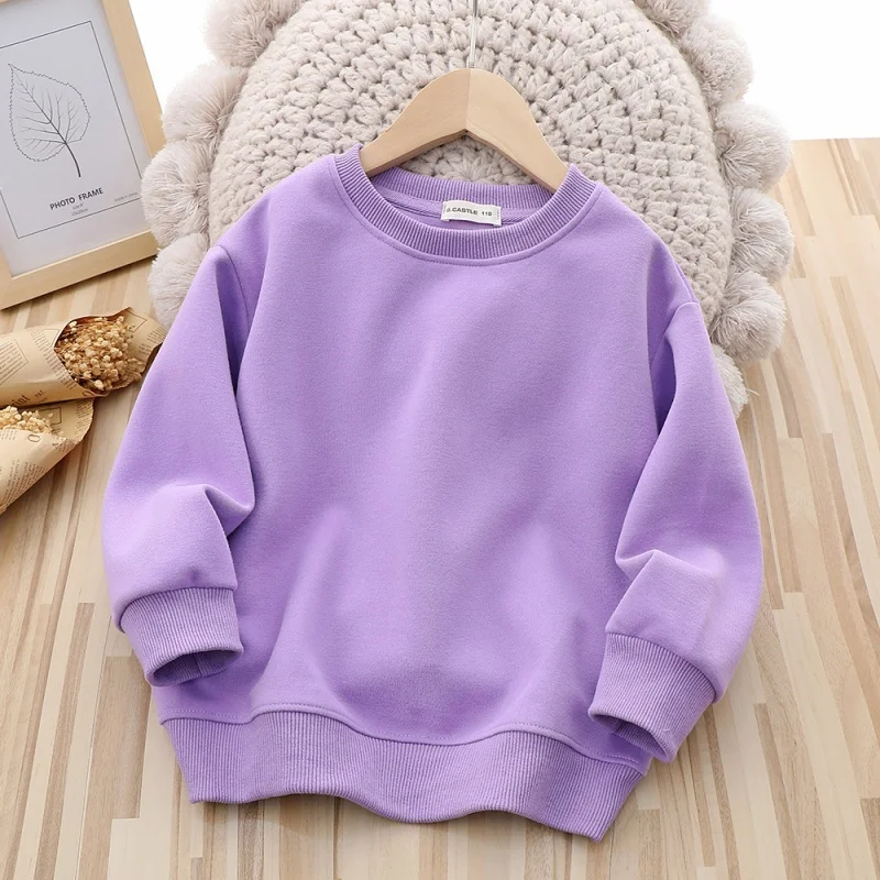 

Boys Hoodies Sweatshirts Cotton Tops Outwear 2024 Solid Spring Autumn Kids Christmas Gift Teenagers School Children's Clothing