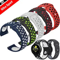 Sport Band for Samsung Galaxy Watch 5-pro-4-Classic/active 2 40mm 44mm 45mm Silicone 20mm 22mm bracelet Huawei GT 3-2e-pro strap