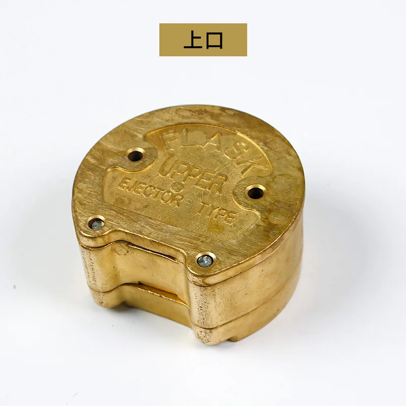 Dental New Copper Ooth Box, American  Tooth Box, No Screw Tooth Box, Divided Into Upper and Lower Mouths, Cooking Tooth Box