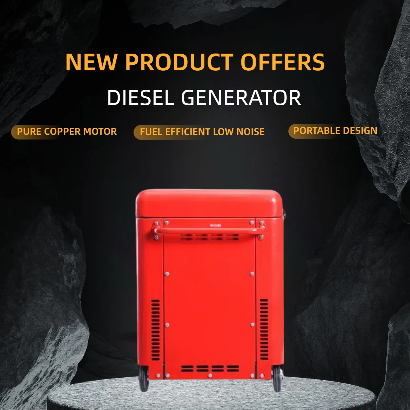 

Ready-to-use Generator Portable Electric Grnerator Travel Electricity Made in China Quiet Lightweight Customizable 110v