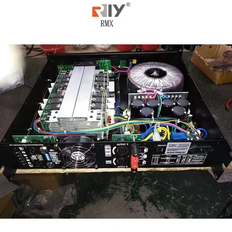 

3U RMX5050 Power Amplifier 1100w High Quality Audio Amplifiers