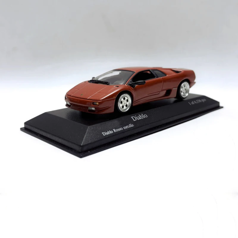 

Литой под давлением оригинальный масштаб 1:43 1994, модель Diablo из сплава, имитация украшения, хобби, сувениры, коллекция подарков, статический дисплей