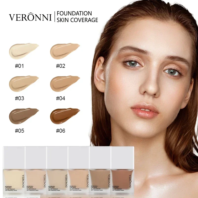 6 Colors Matte Concealer Cream Full Cover Acne Scars Dark Circles Lasting Waterproof Whitening Liquid Foundation Makeup Cosmetic