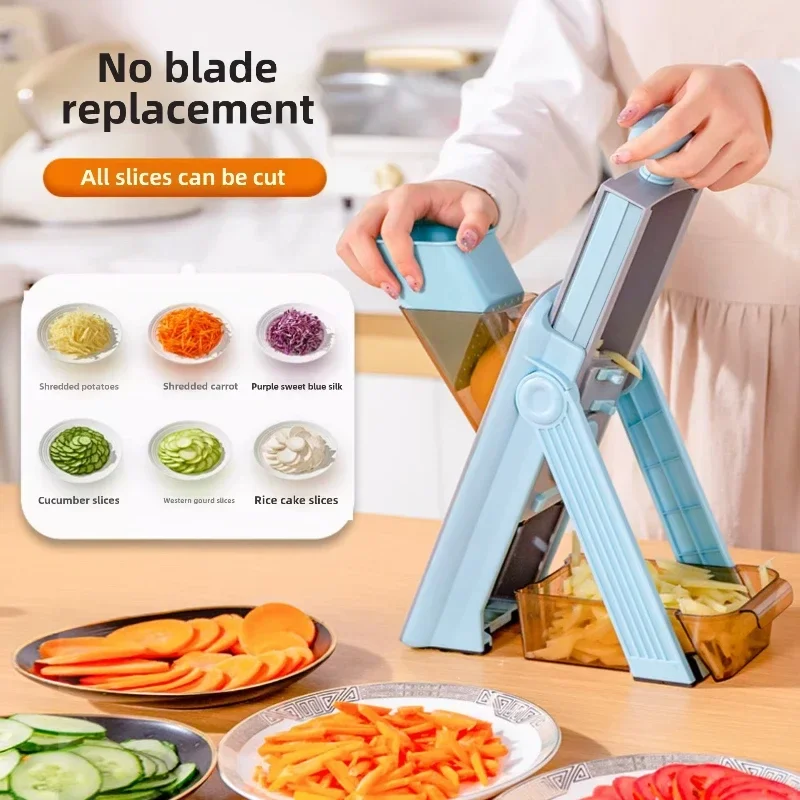 

Kitchen Slicer Vegetable Slicer Food Chopper Cutter Kitchen Accessories Potato Cutter Garlic Press Kitchen Tools Gadgets