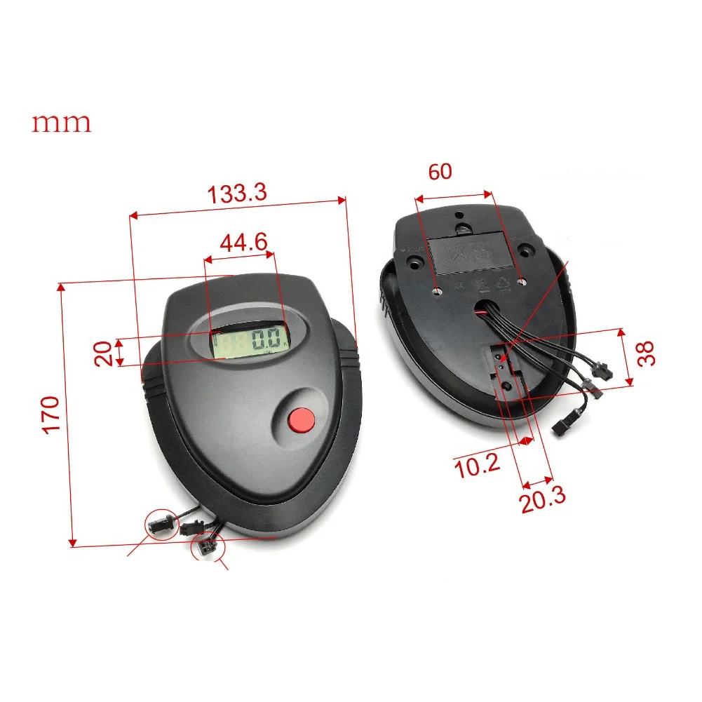 

Дисплей гребного тренажера с датчиком скорости и сердечного ритма, совместимый с фитнес-велосипедами и различными гребными тренажками