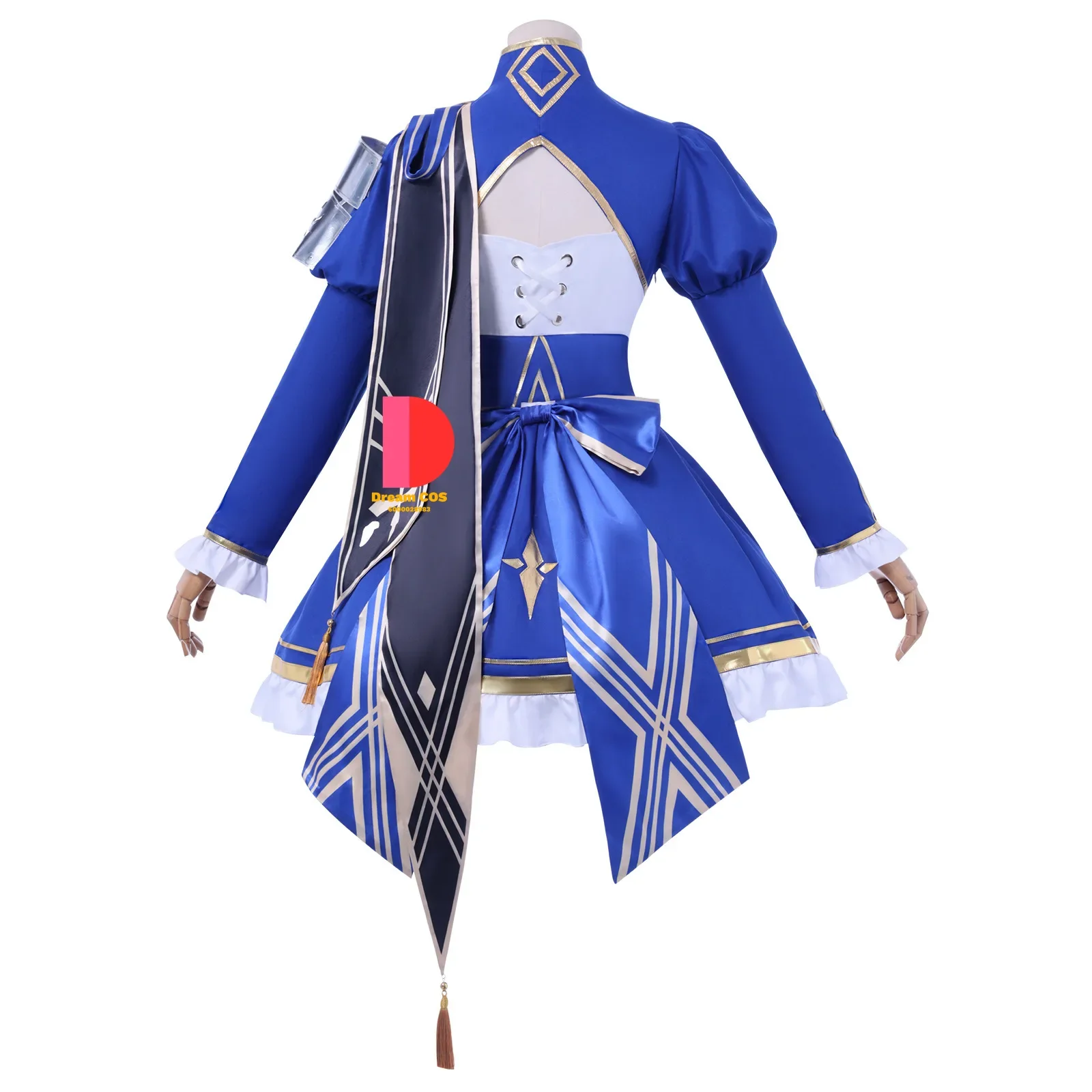 Горячий Honkai: Star Rail Game Fate Косплей Аниме Сабля Ролевой Костюм Новая Синяя Униформа Платье для Женщин Аниме Comic Con Party