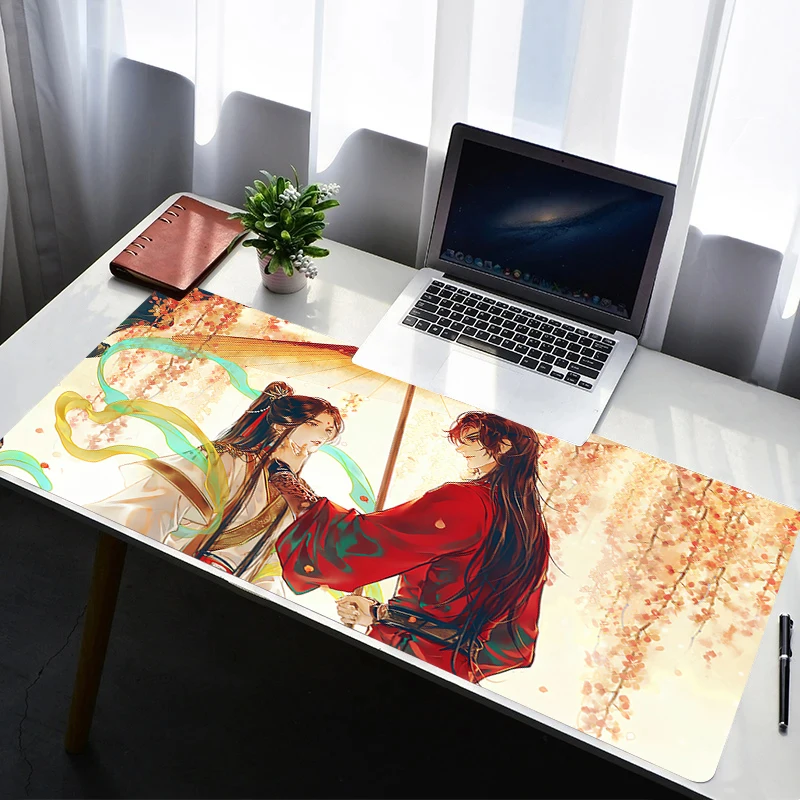 

Gaming Mouse Pad Desk Mat Gamer Tian Guan Ci Fu Professional Premium Mousepad Functional Speed Control Accessories Keyboard Pad