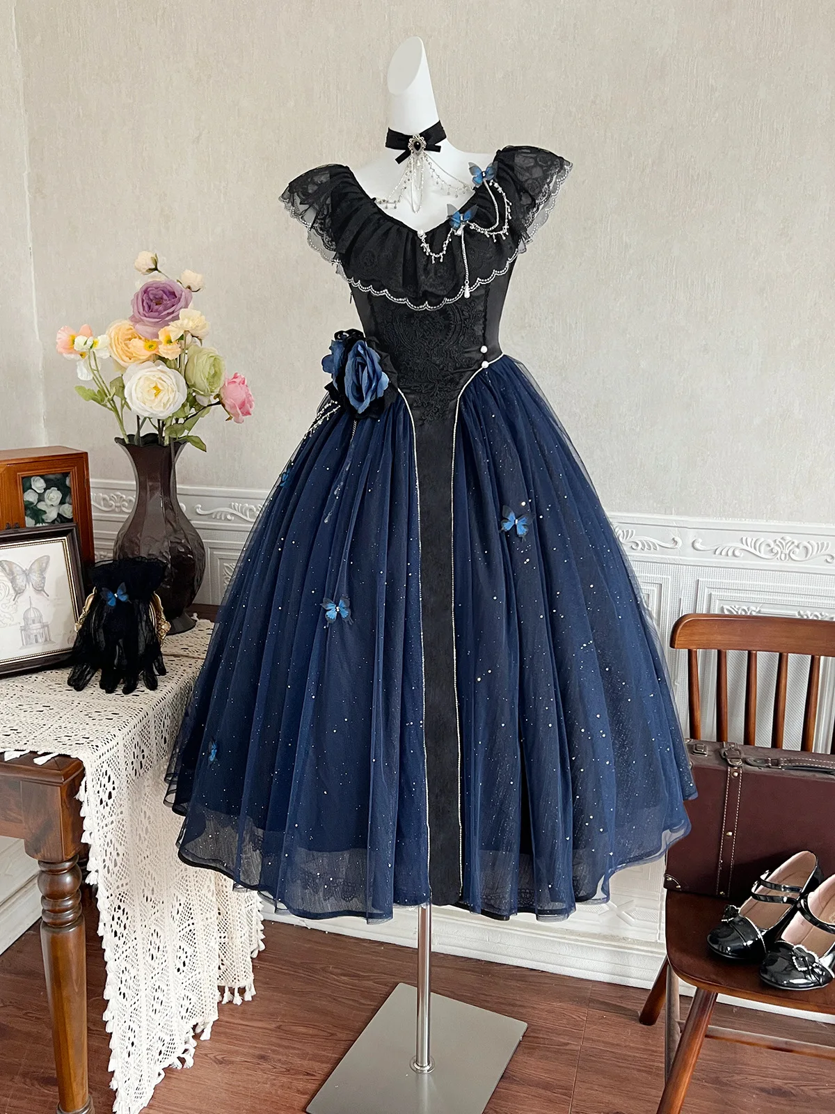 Lolita Dress High-End Elegant Flower Wedding Birthday