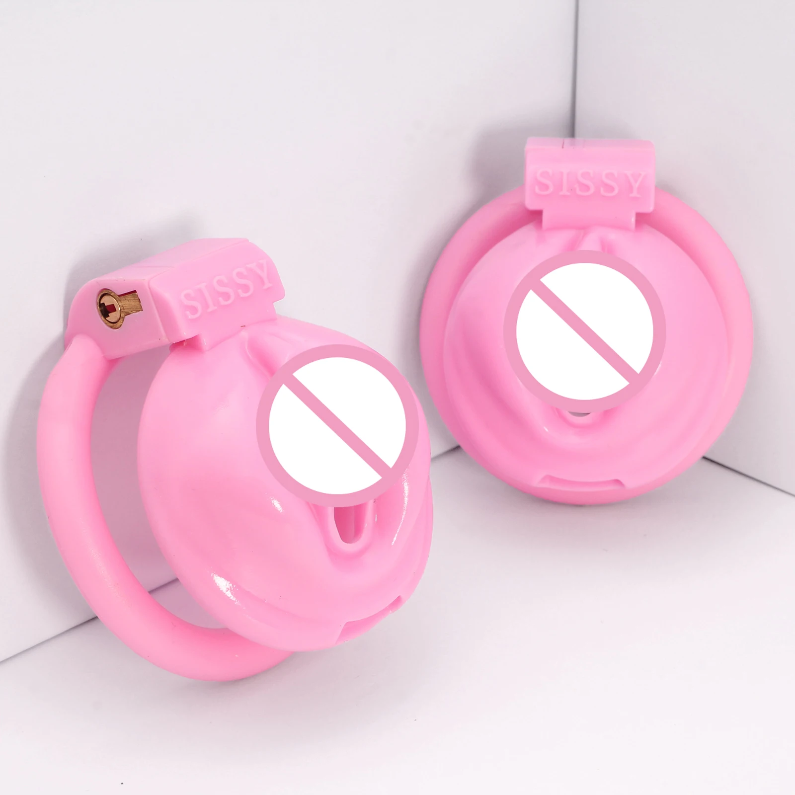 Sissy BDSM Pussy Cock Cage Small Male Chastity Devices, Bondage Lock Slave Penis Ring Sex Shop 18+ Gay Ladyboy Toys