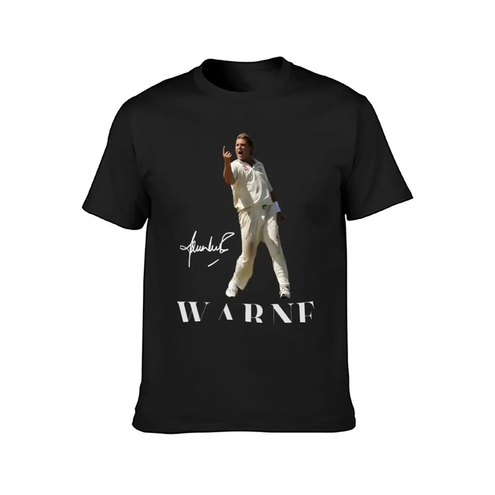 Shane Warne - Rip Shane Warne - Shane Warne autograph Essential T-Shirt heavyweights blue archive mens designer clothes