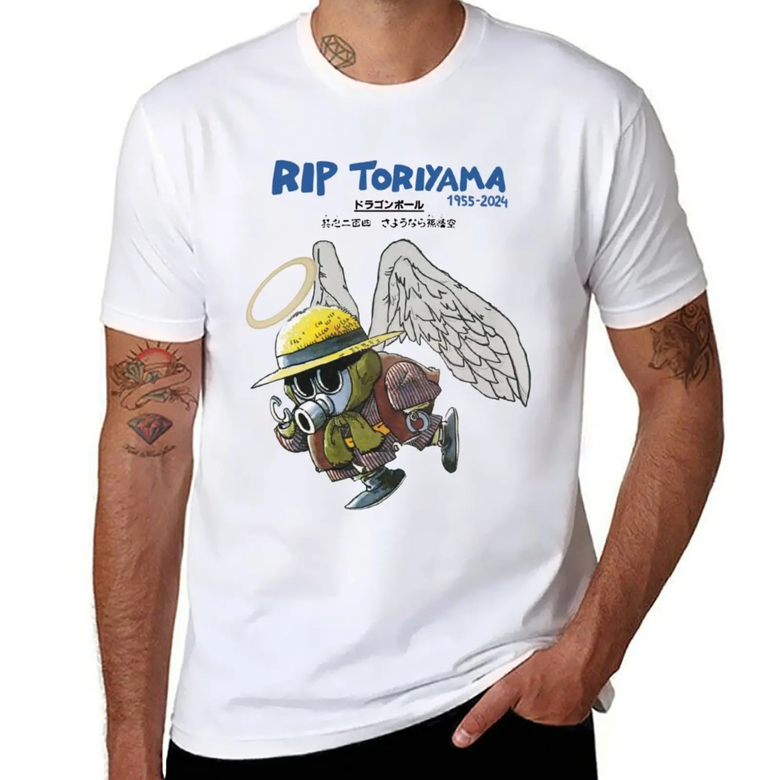 

Toriyama Robot RIP T-Shirt graphic t shirts for man man t shirt cotton T-Shirt