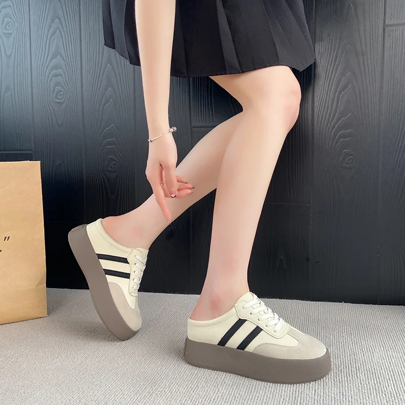 

Designer Women's Shoes Fashion Soft-soled Casual Shoes Summer Comfortable Slippers for Women New Light Sneakers Zapatos De Mujer