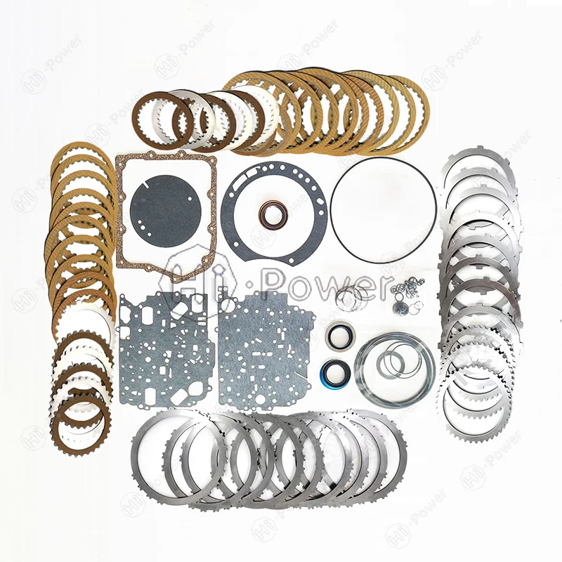 62TE Auto Transmission Master Repair Kit Friction Steel Plate For VW Chrysler Dodge Gearbox Clutch Disc Overhaul Kit Oil Seal