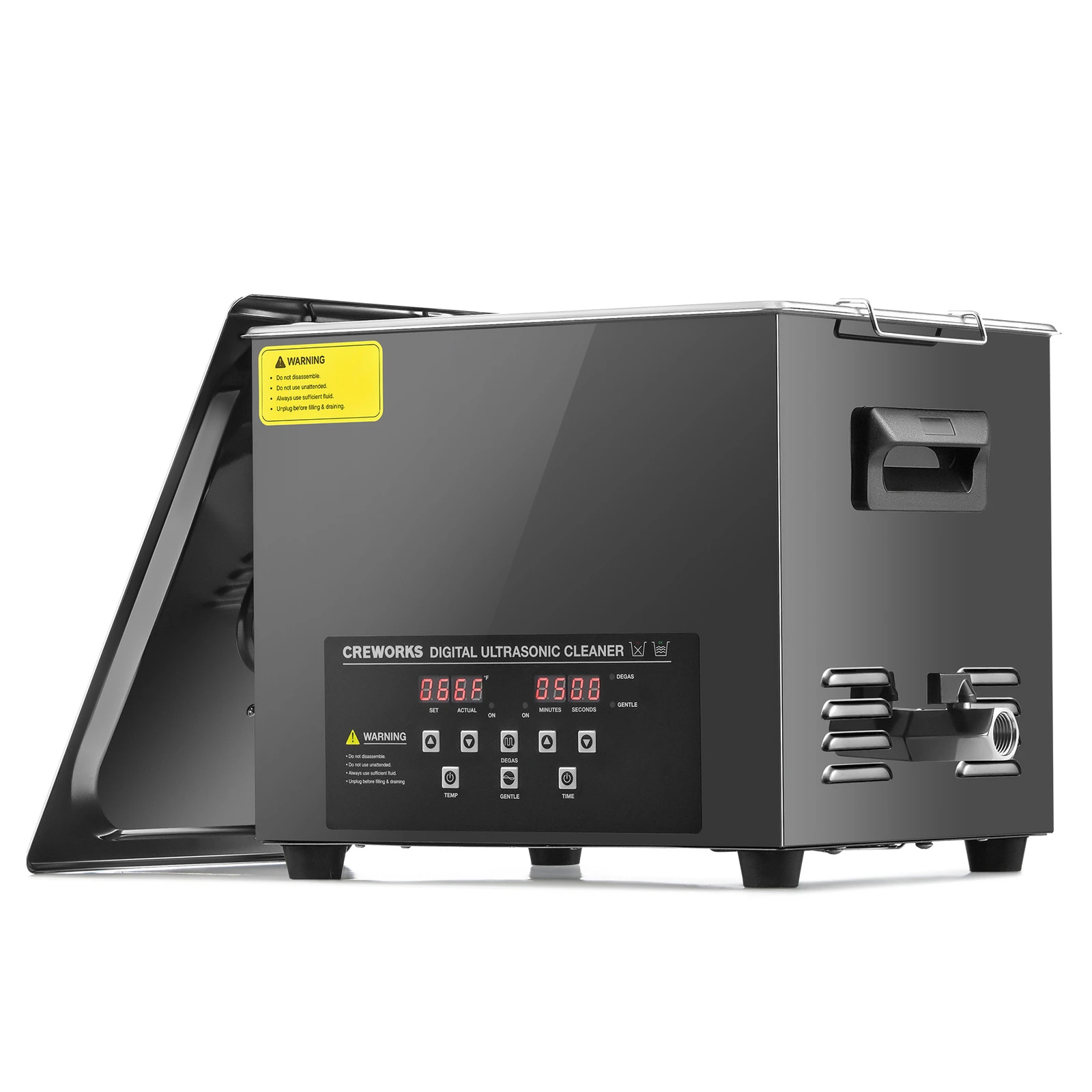 

Titanium Steel Ultrasonic Cleaner 10L Timed Digital Cleaning Equipment