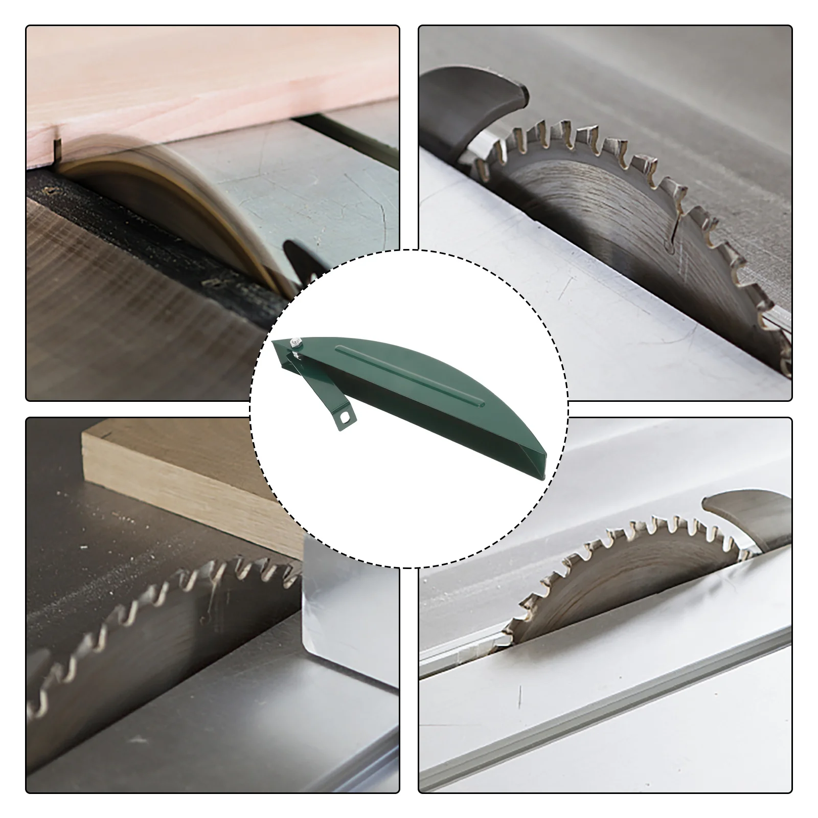 

Table Saw Guard Durable Protective Cover Shockproof Woodworking Saw Protector Bright Color Universal Woodworking Accessories