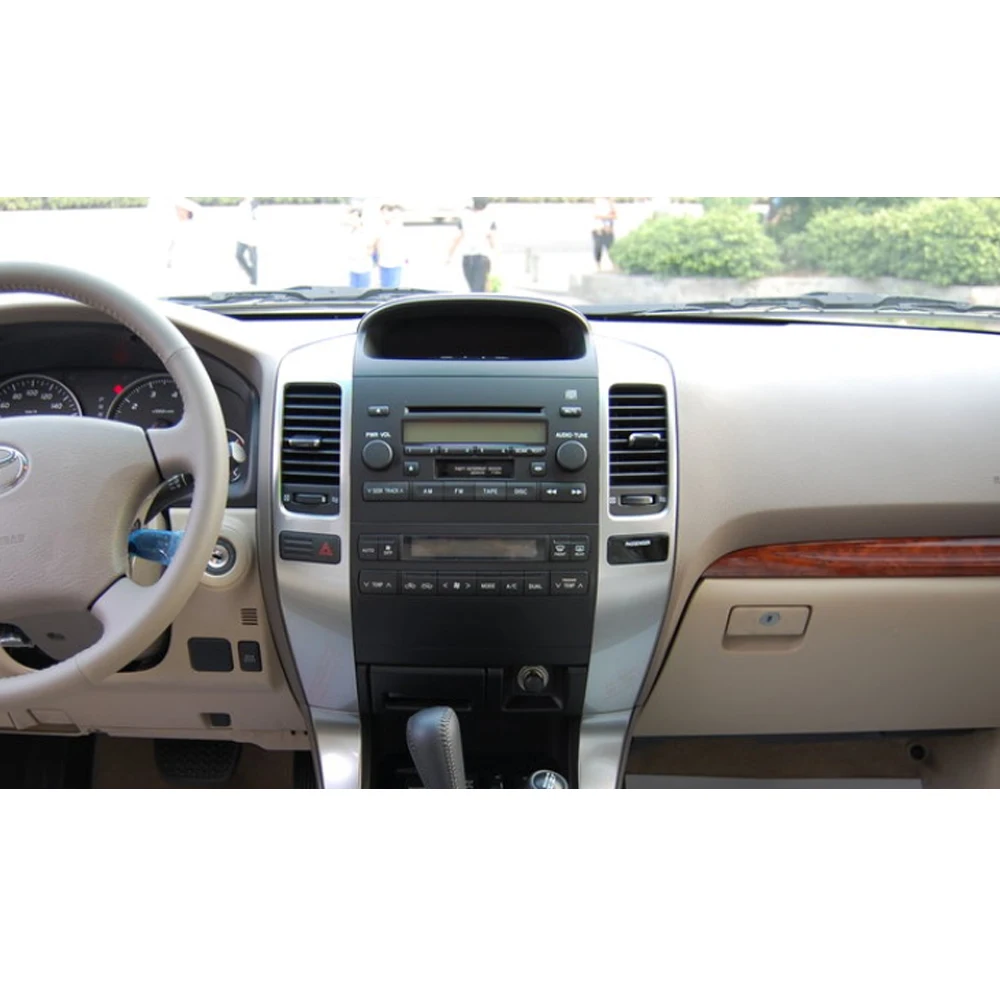 For Land Cruiser Prado 120 Toyota Lexus GX470 2003 2004 2005-2009 Car Air Conditioner Outlet A/C Air Vents Plate Dashboard Panel