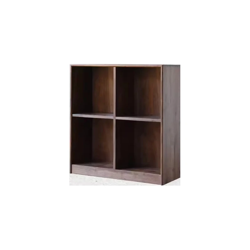 

Деревянный комбинированный шкаф в скандинавском стиле, книжный шкаф из цельного дерева, от пола до потолка, многофункциональный бытовой пылевой телевизор, бесплатное хранение