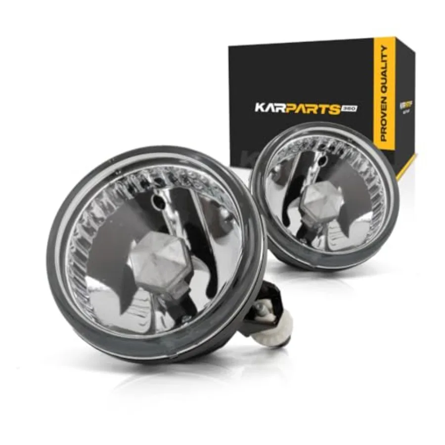 

Fog Light Pair for Highlander 2004-2007/Hybrid 2006-2007/Prius 2004-2009/Echo/MR2 Spyder 2000-2005/Scion xA 2004 2005 Black Du