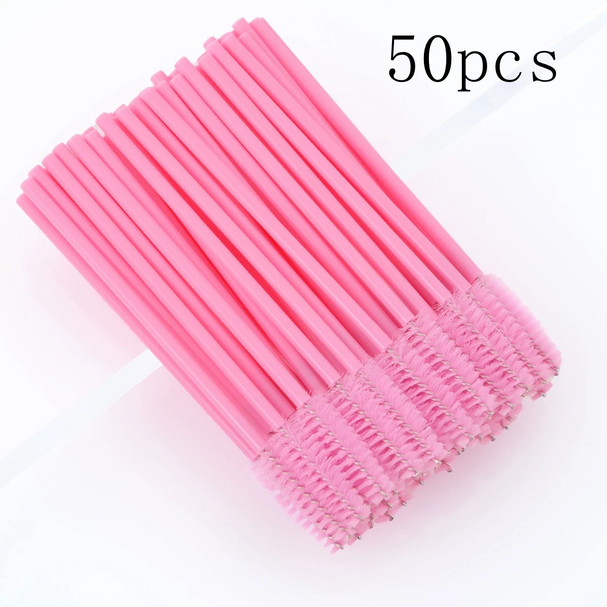 50/1000 Stuks Wegwerp Wimper Borstels Wimpers Extension Gereedschap Wenkbrauw Borstel Mascara Wands Applicator Spoolers Makeup Tools