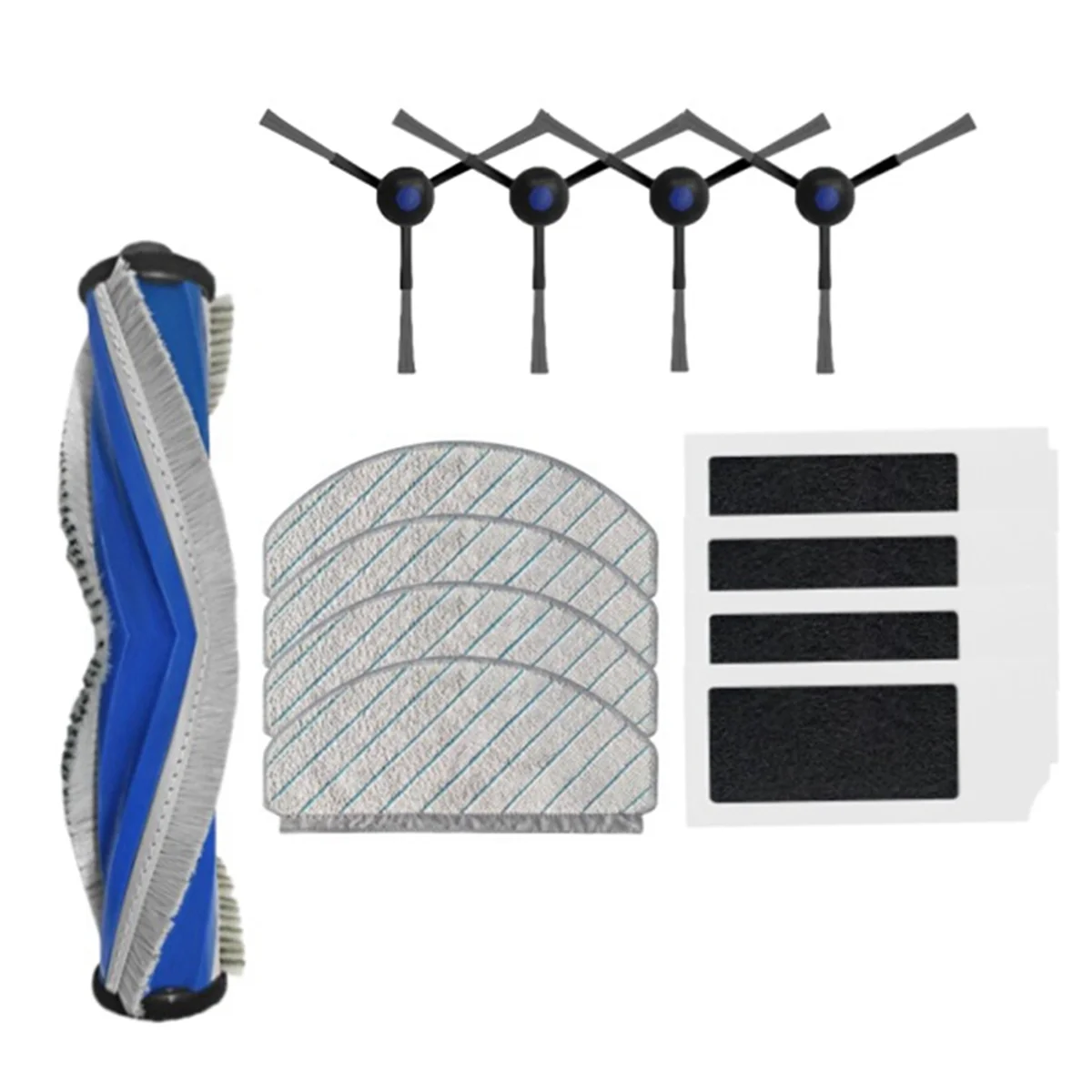 

For DEBOT N20/N20 PLUS/N20 Vacuum Parts Main Roller Side Brush Hepa Filter Mop Pad Cloth