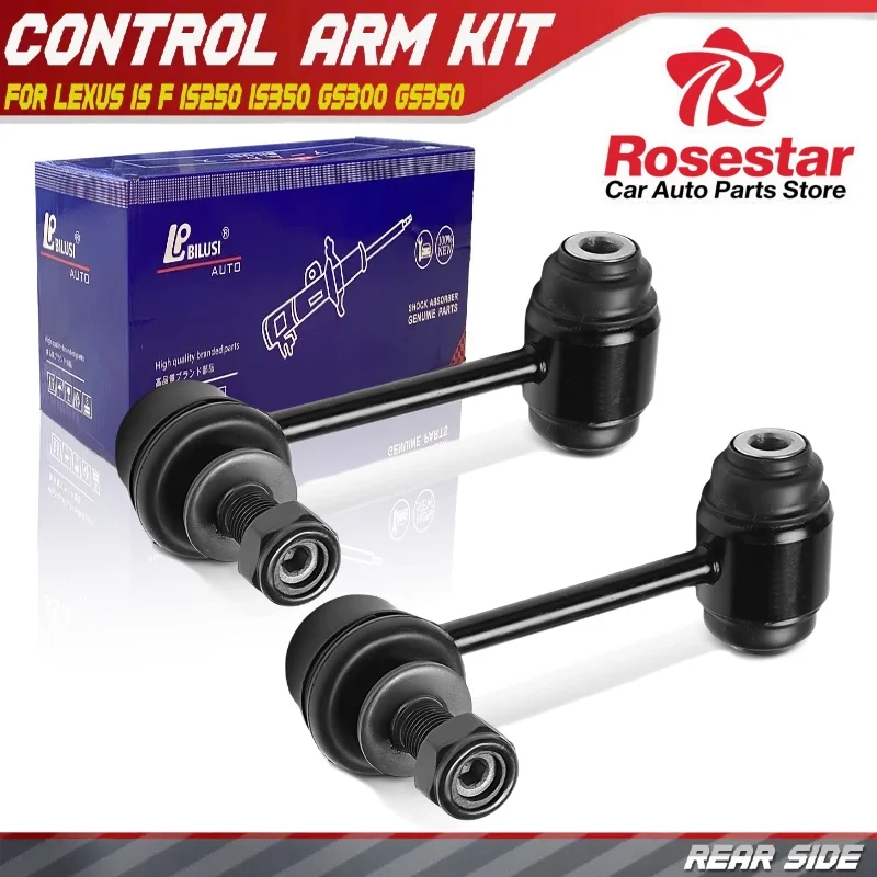 

Rosestar 2PCS Rear Sway Bar Link for Lexus IS F IS250 IS350 GS300 GS350 GS430 GS450h GS460 4883030090 48830-30090 MS86836