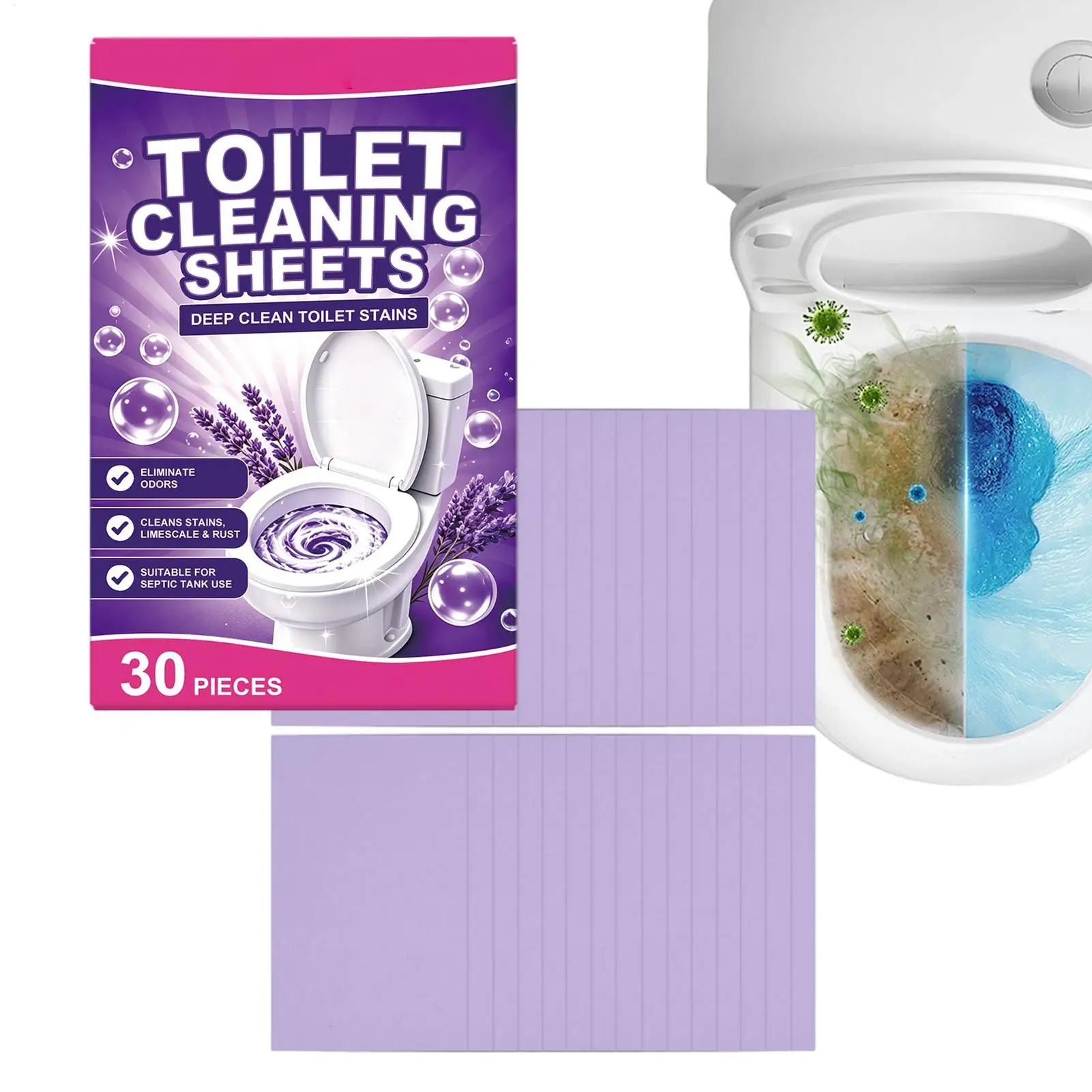 Deodorize Toilet Cleaning Tabs Toilet Descaling Powder Effectively Remove Stubborn Urinary Long Lasting Freshness Household
