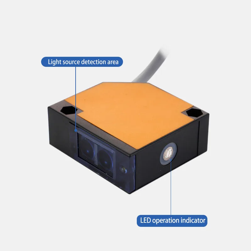 BXUAN Diffuse reflection photoelectric switch detection distance 300mm-5m three wire output optical sensor