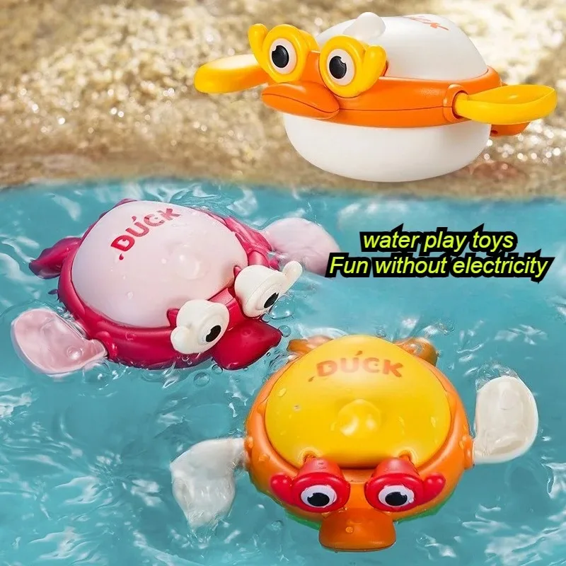 Jouets de bain pour bébé, jeux d'eau de salle de bain, canards jaunes mignons, partenaires de bain pour bébé, éducation précoce et Puzzle, jouet d'interaction Parent-enfant