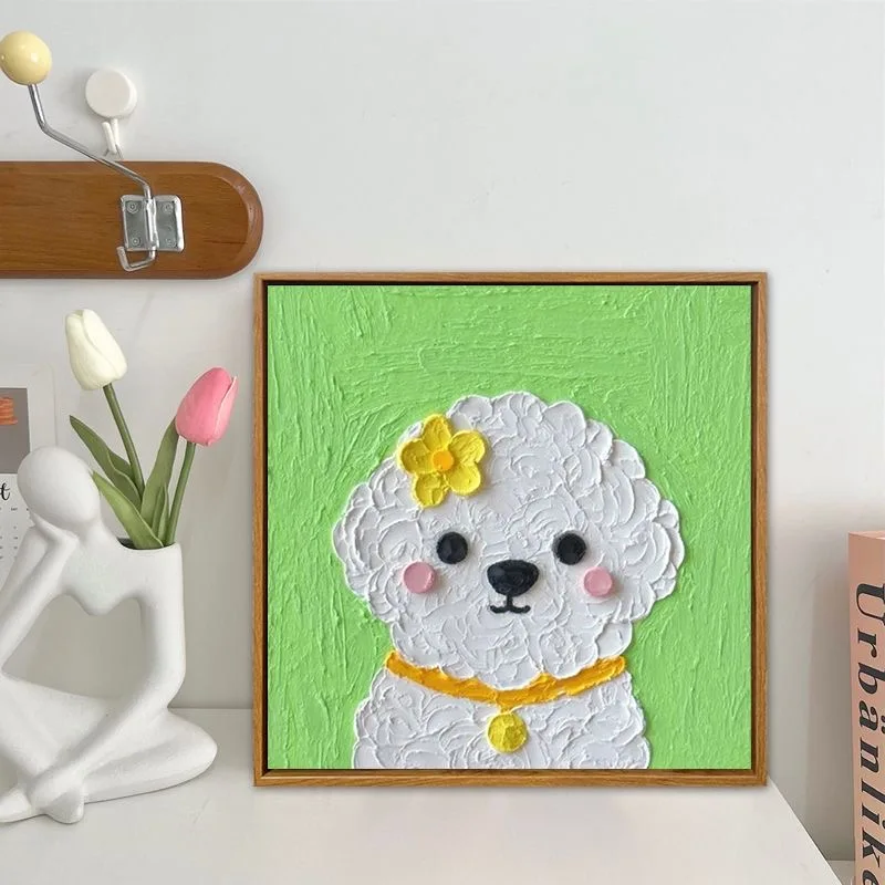 H6012  Sweet Dog Portrait Art