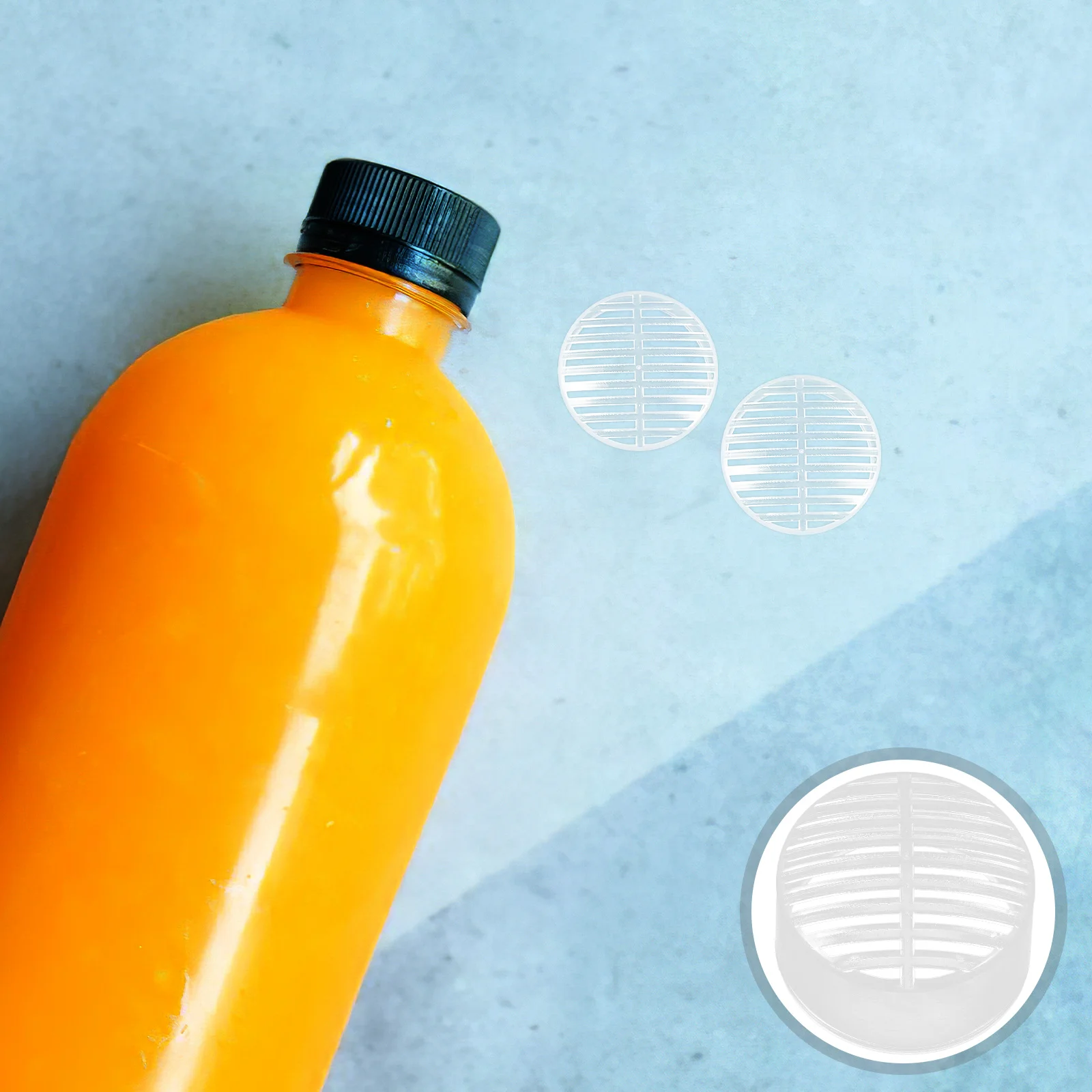 

100Pcs Water Bottle Filter Strainer - Portable Juice Bottle Filter with PP Mesh for Jug Pitcher Dispenser Reusable Drink