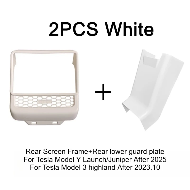 2PCS White A