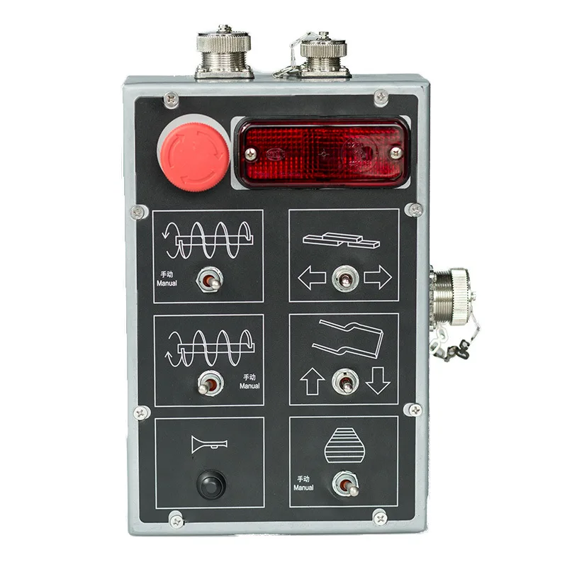 Caja de control lateral Sany paver 95, control manual de consola de control