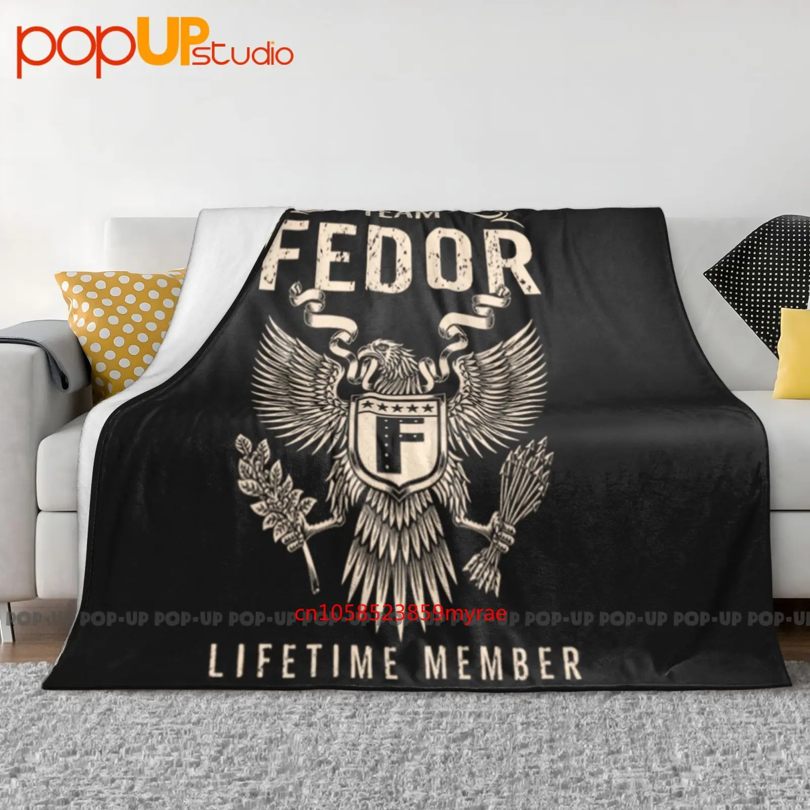 Team Fedor Lifetime Member Ultra-Soft Blanket Quilt Winter Sofa Cover Bed Covers