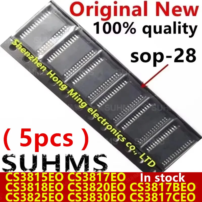 (5 stuk) 100% Nieuwe CS3815EO CS3817EO CS3818EO CS3820EO CS3825EO CS3830EO CS3817BEO CS3817CEO CS3815E0 CS3817B0 CS3817BE0 sop-28