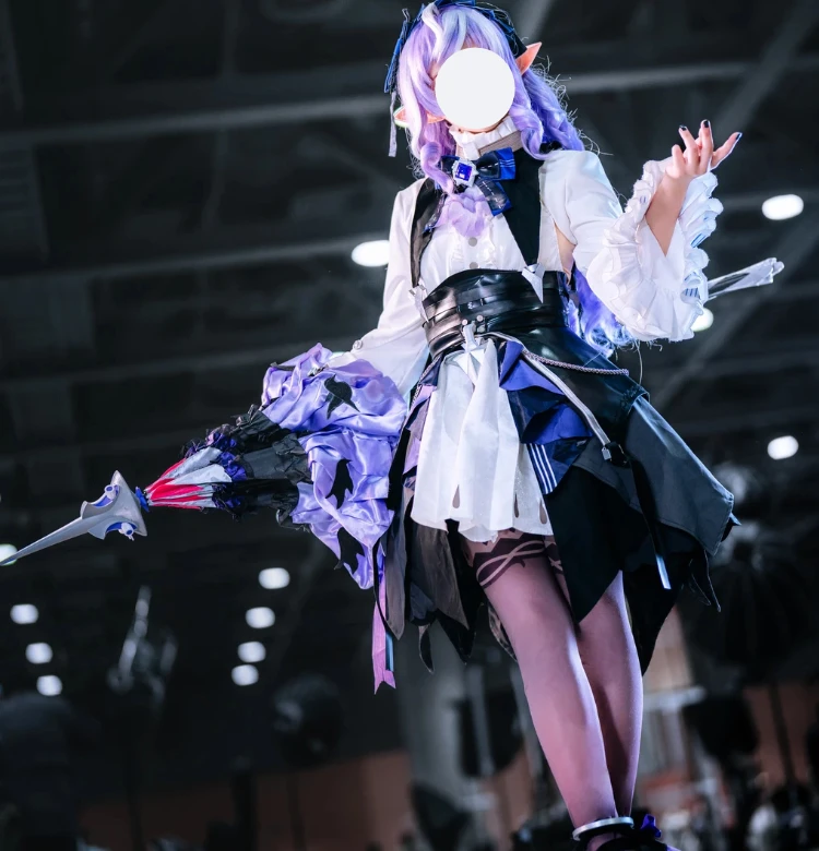 Game Zenless Zone Zero Vivian Cosplay Costume Dress Headwear Uniform Mockingbird Halloween Party for Women Girls Carnival Props - view 3