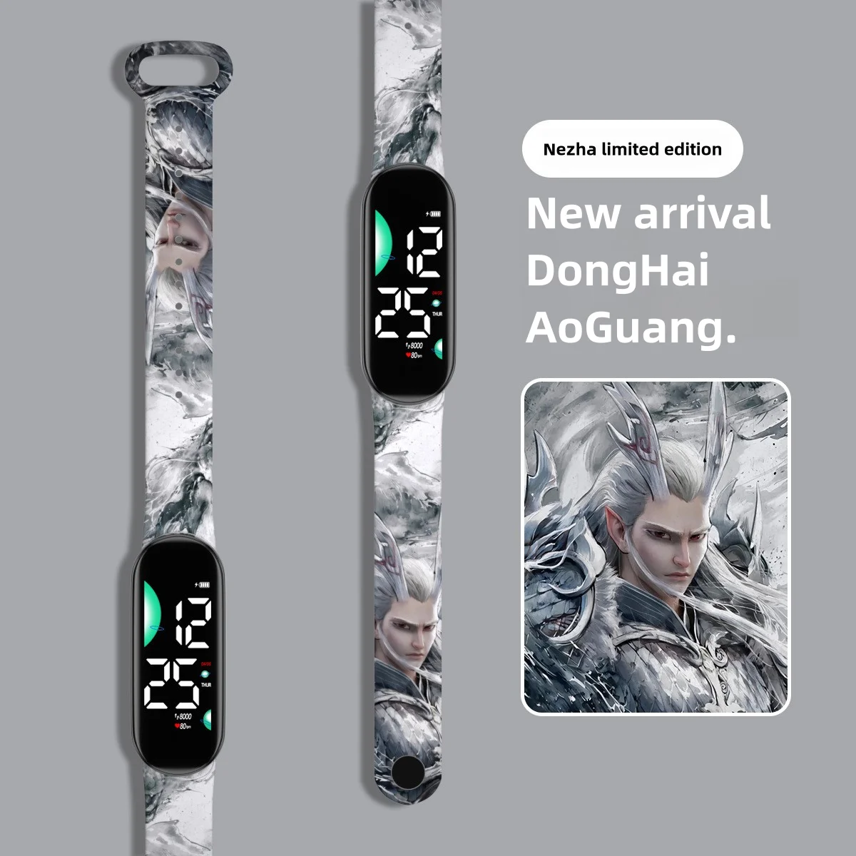 10Pcs/Lot Fashion Cartoon Children Watch Boys Girls Gifts Bracelet LED Women Watch Kids Electronic Digital Waterproof Clock