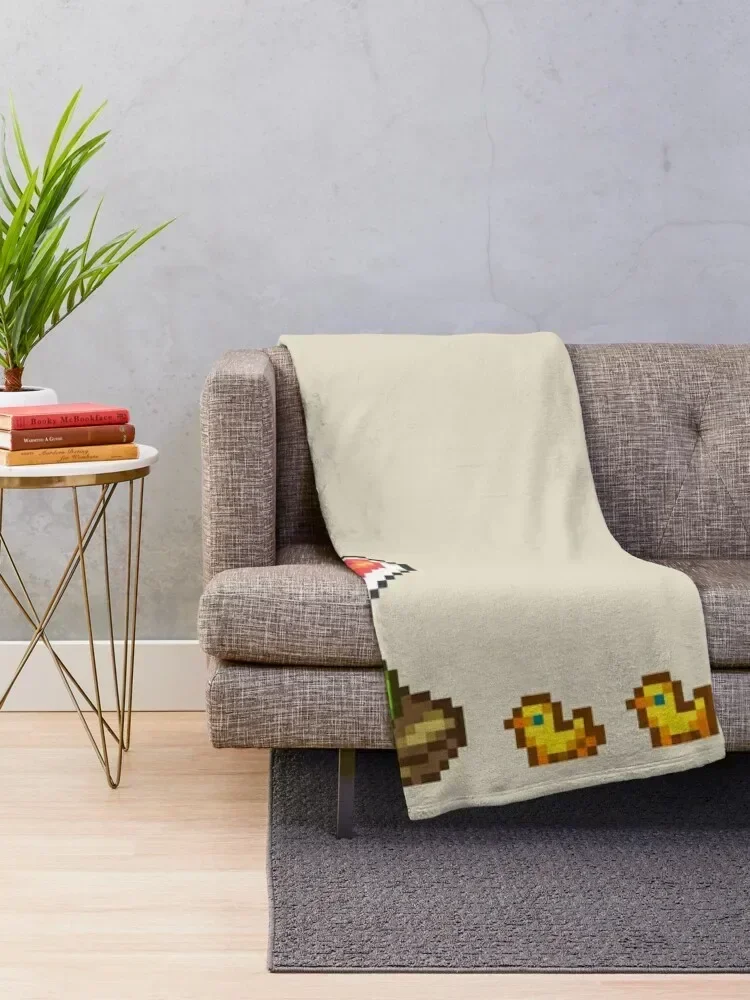 Ducklings of the Valley Throw Blanket For Decorative Sofa Luxury Throw Luxury St Blankets