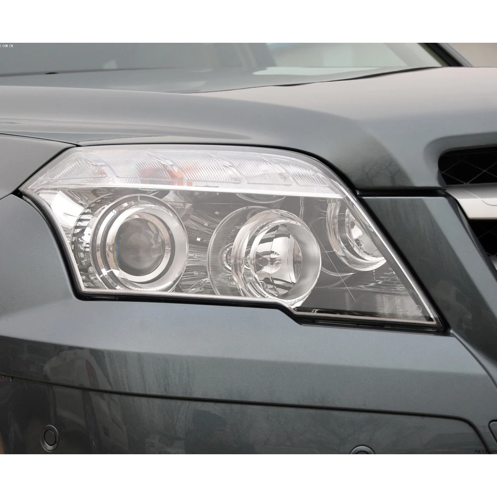 For Benz GLK GLK300 GLK350 X204 2008-2012 Car Headlight Cover Car Left/Right Side Transparent Lampshades Car Accessories