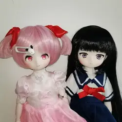 Puella Magi Madoka Magica 1/6 Movable Kaname Madoka Dress Up 6 Point Cartoon Doll Cute Anime Loli Children Birthday Gift