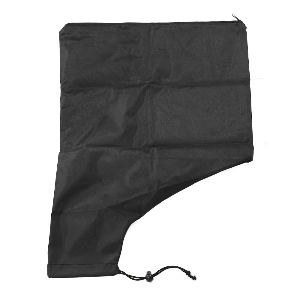 3PCS 420D Oxford Cloth Leaf Blower Dump Bag Large Diameter Zippered Bottom Debris Collection Bag 3PCS Water Proof