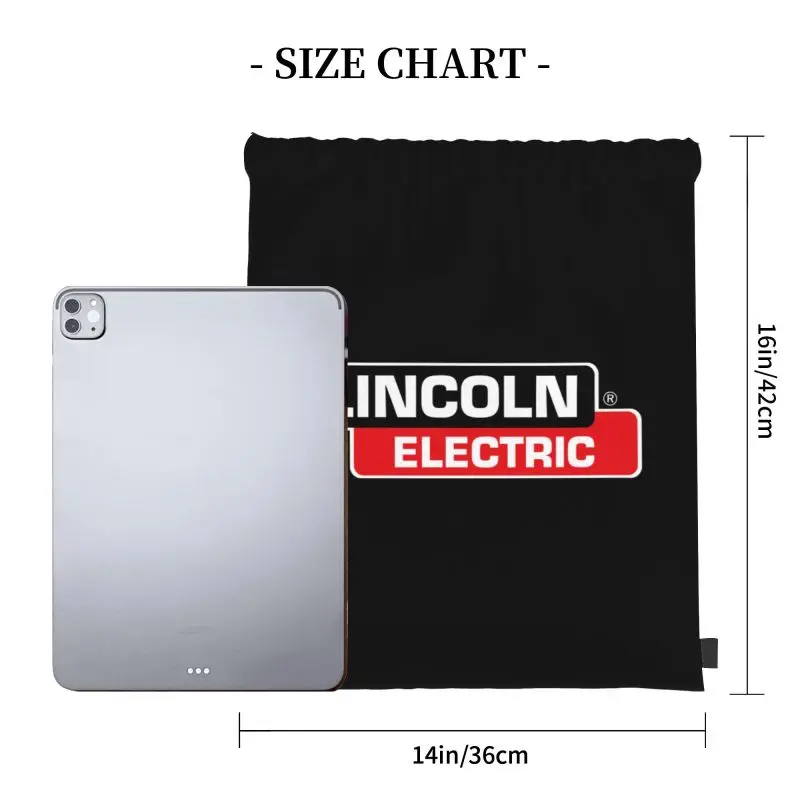 Lincoln Electric Welders Welding Experts Drawstring Bags Gym Bag Softback New Style