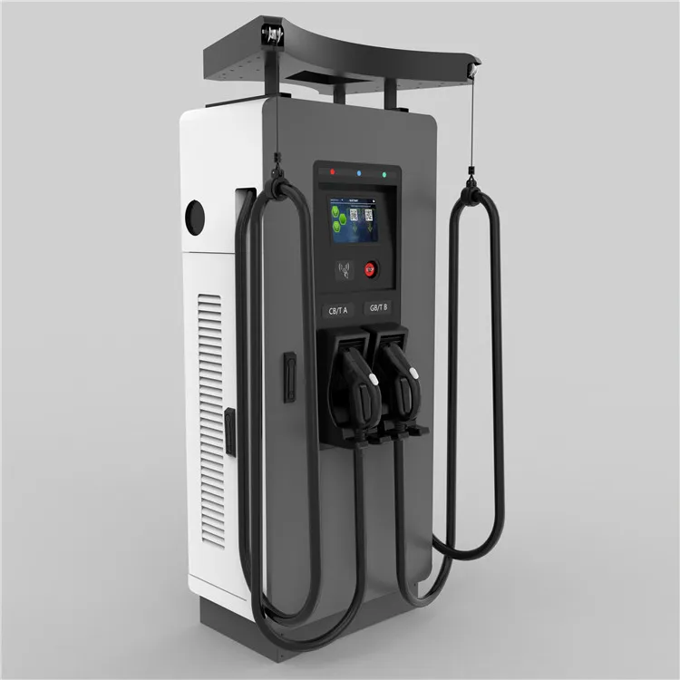 Floor-mounted Fast 200Amp Electric Car Charger CCS2 EV Charger Charging Station with POS Machine