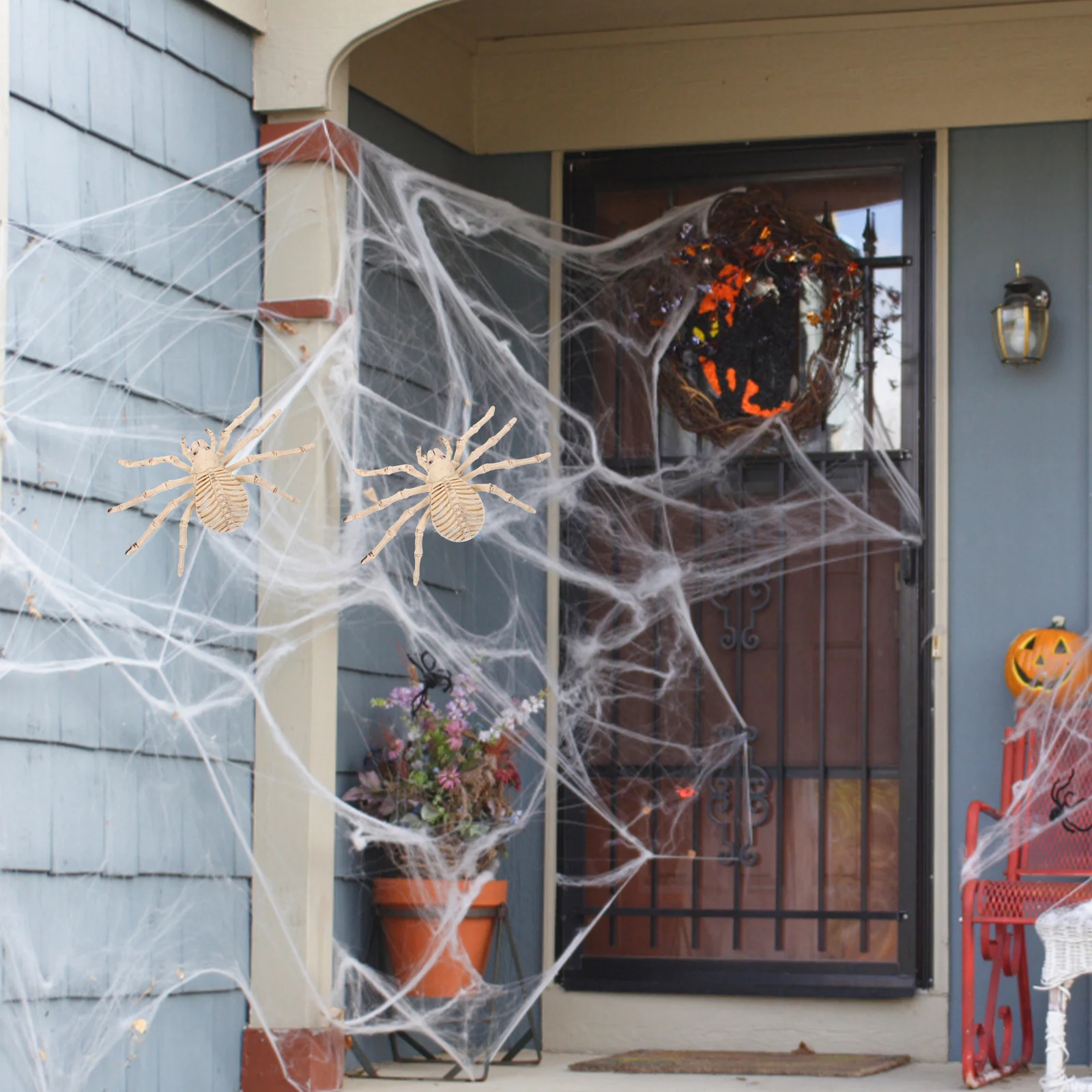 

Череп, украшения на Хэллоуин, жуткая пластиковая кость, реквизит для вечеринки ужасов, дом с привидениями, страшные украшения, поддельные