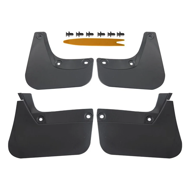 Wheel Mud Flaps For Tesla Model 3 Highland 2024 Splash Guards Mudflaps Front Rear Fender Upgrade TPE Mudguards Protector