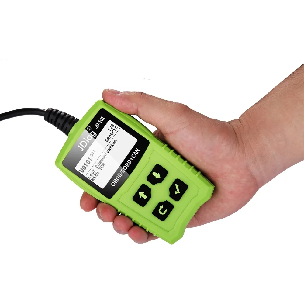 Jdiag Jd101 Auto Diagnostisch Hulpmiddel Codelezer Motorlicht Diagnostisch Hulpmiddel Ya101 Eobd Auteoscanner Met Batterijtest Pk Ad310