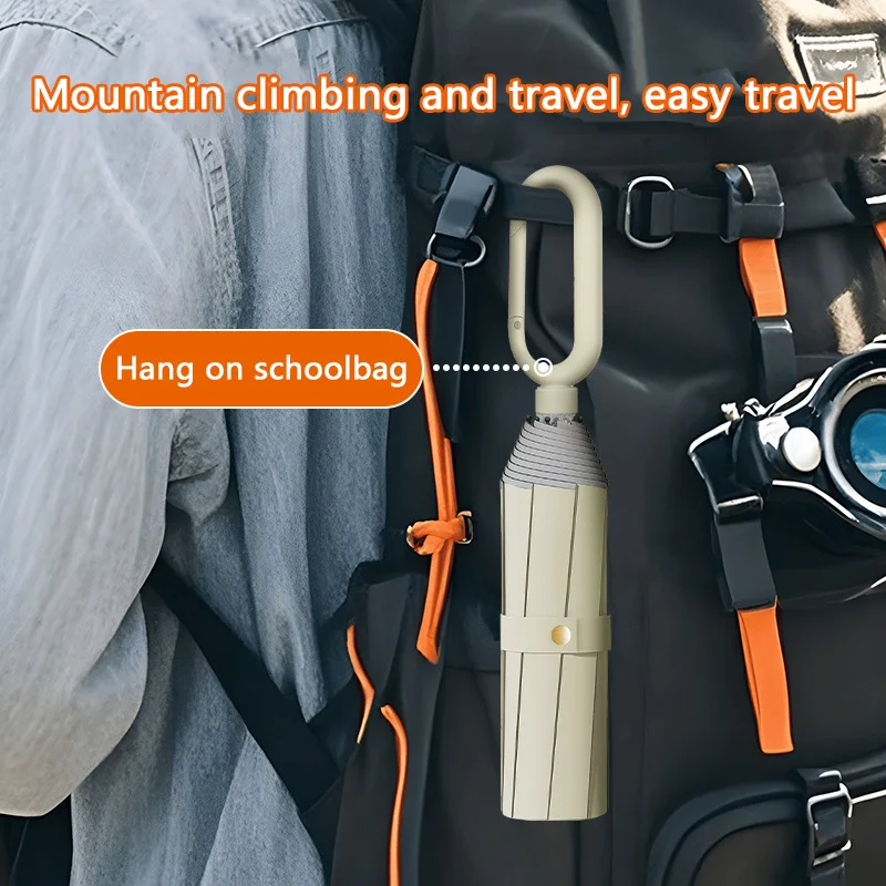 Xiaomi كبير مشبك مقبض يندبروف قوي عززت دليل مظلة قابلة للطي للرجال امرأة سلامة السفر شريط عاكس جديد
