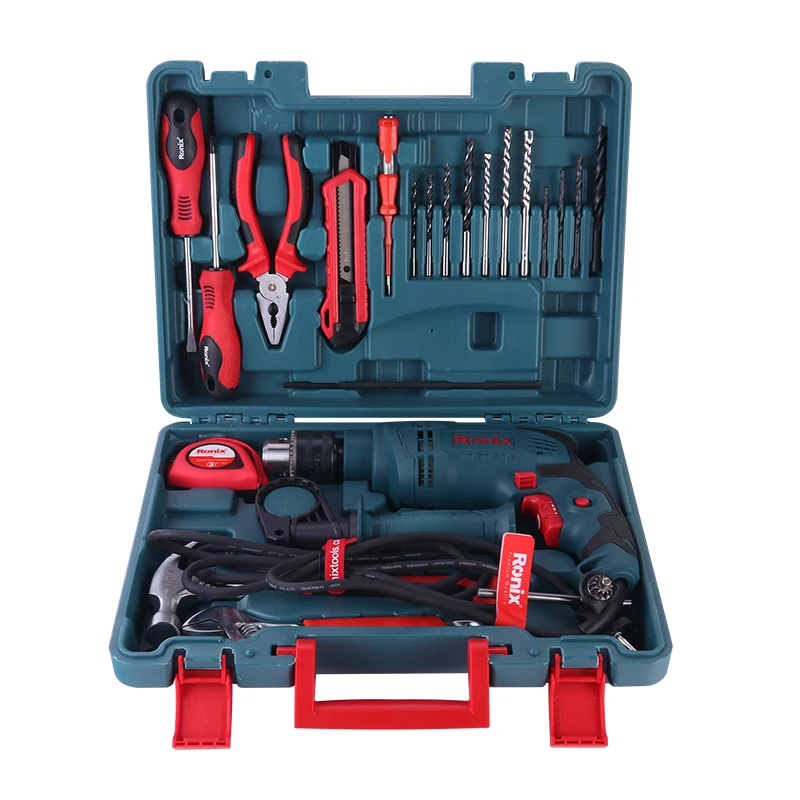 2021 New Model RS-0001 Power Drill Tool Box Kit Sets hand tools set